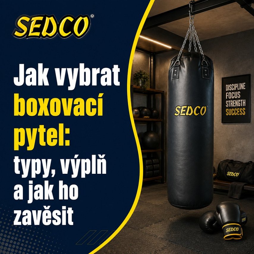 Jak vybrat boxovací pytel: typy, výplň a jak ho zavěsit
