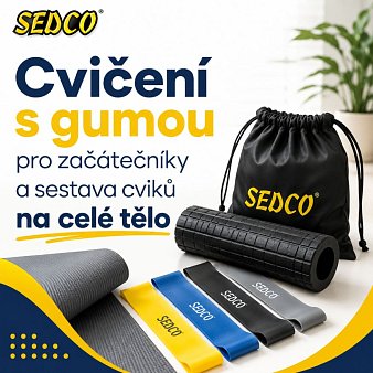 Cvičení s gumou pro začátečníky a sestava cviků na celé tělo