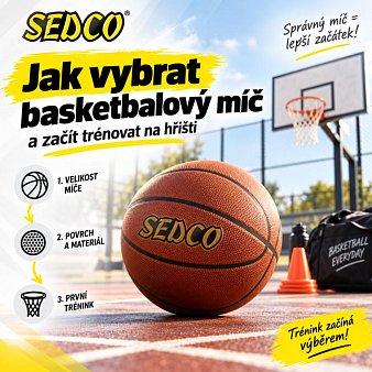 Jak vybrat basketbalový míč a začít trénovat na hřišti?